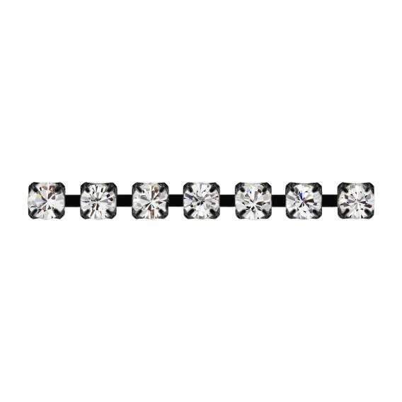 Cupchain with Chatons MXM ss29 - Black cup Cupchain with Chatons MXM ss29 - Black cup