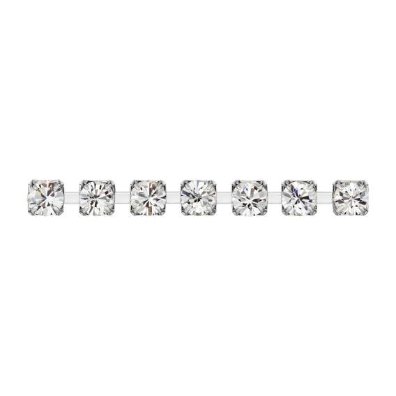 Cupchain with Chatons MXM ss29 - Silver cup Cupchain with Chatons MXM ss29 - Silver cup