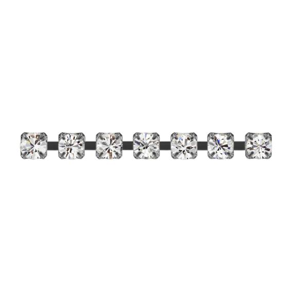 Cupchain with Chatons MXM ss18 - Ruthenium cup Cupchain with Chatons MXM ss18 - Ruthenium cup
