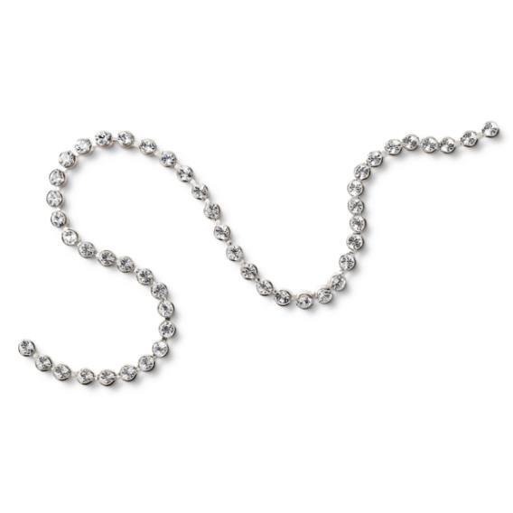 Bezelchain with Chatons MXM ss12 - Silver cup Bezelchain with Chatons MXM ss12 - Silver cup