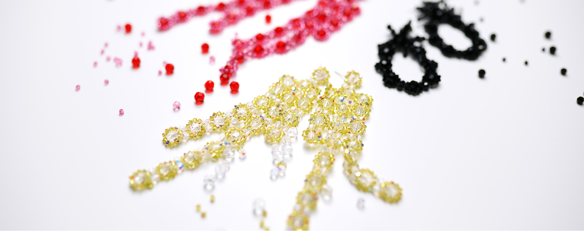 Baroque Beaded Earrings 