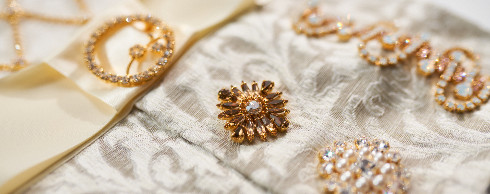 Crystal Brass Buttons