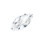 Navette MAXIMA 10x5 crystal DF