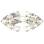 Navette MAXIMA 10x5 crystal DF AgF