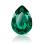 Baroque Pear MXM 10x7 emerald DF