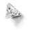 Triangle MAXIMA 6 mm crystal DF