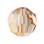 Round Bead,Simp. 3 mm crystal Cel