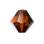 Rondelle Bead 3 mm chocolate