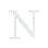 水晶烫贴 字母 N