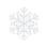 水晶烫贴 雪花