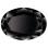 CZ black oval diam 4x2 mm
