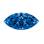 SS dk.blue marquise diam 3x1,5 mm
