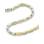 MXM Baguette Chain 7x3mm crystal/gl